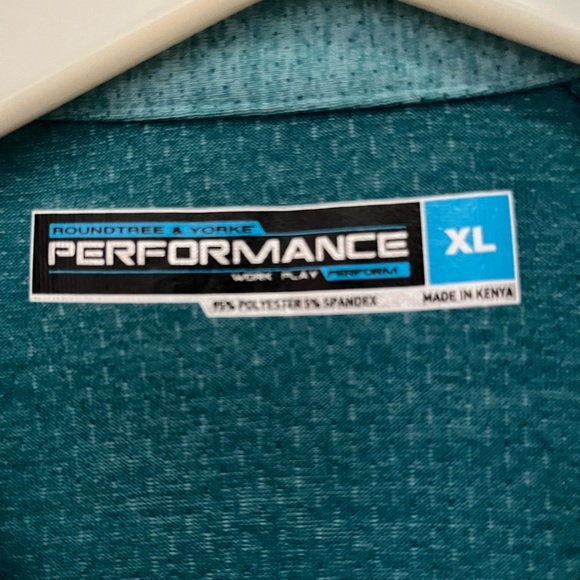Men’s Roundtree & Yorke Performance Polo NWT. XL - Picture 2 of 5